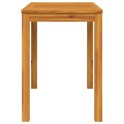 vidaXL Garden Dining Table 110x55x75 cm Solid Wood Acacia