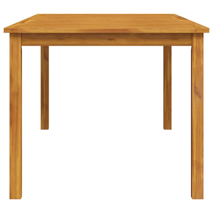 366371 vidaXL Garden Dining Table 180x90x75 cm Solid Wood Acacia