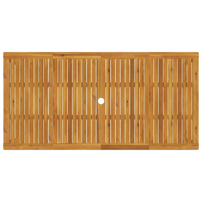 366371 vidaXL Garden Dining Table 180x90x75 cm Solid Wood Acacia
