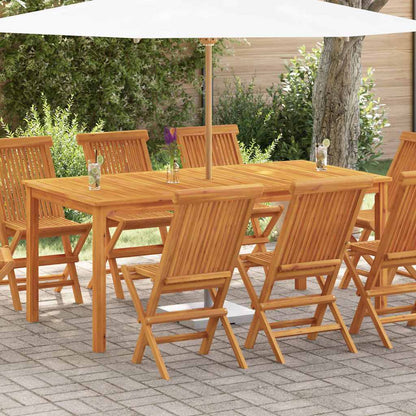 366371 vidaXL Garden Dining Table 180x90x75 cm Solid Wood Acacia
