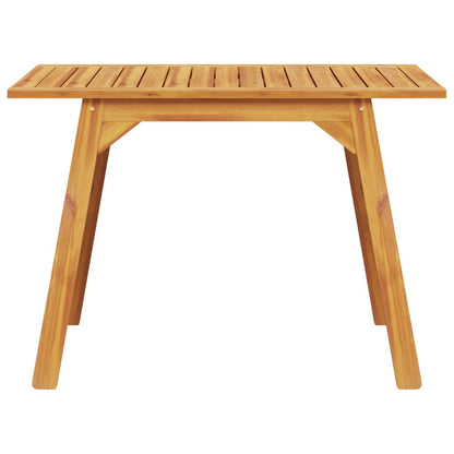 vidaXL Garden Dining Table 110x56x75 cm Solid Wood Acacia
