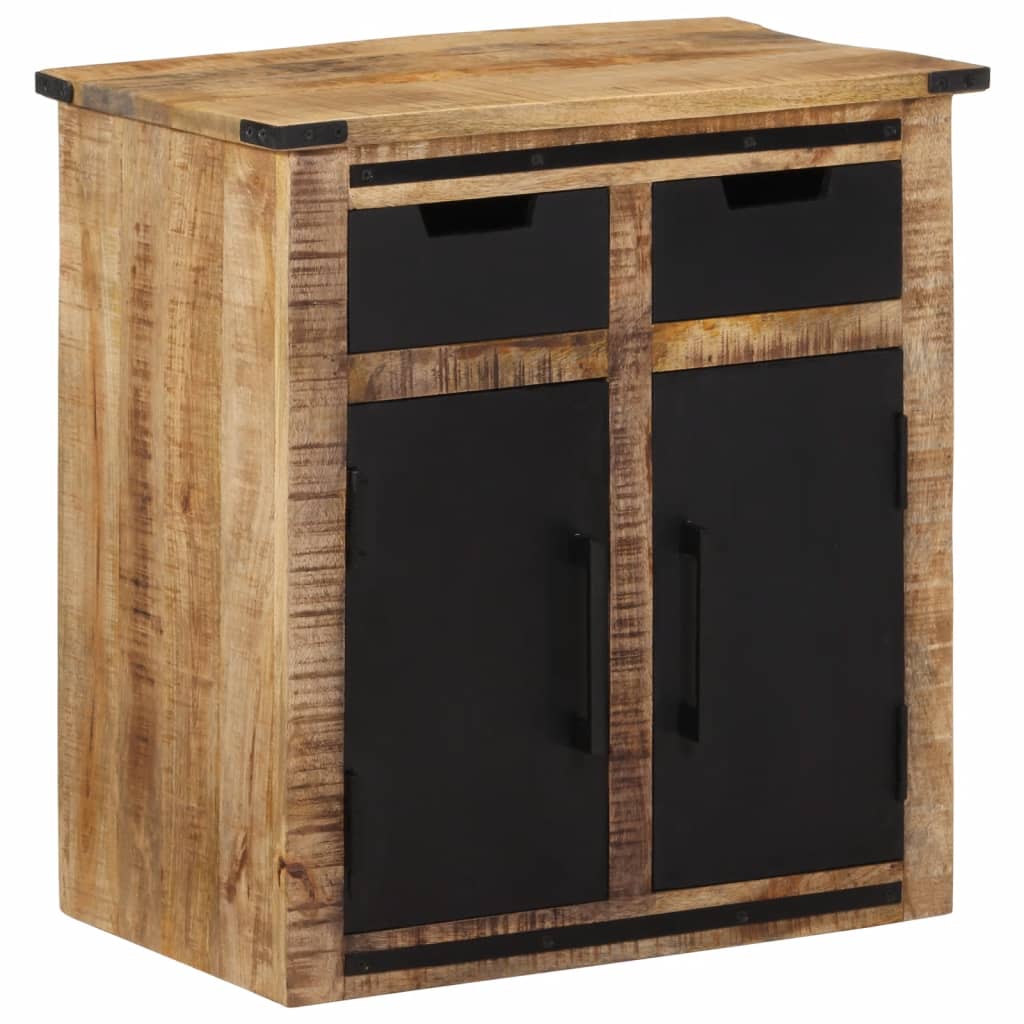 vidaXL Sideboard with 2 Drawers 55x35x60 cm Solid Wood Mango