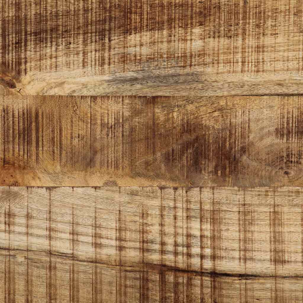 vidaXL Console Table 100x35x70 cm Solid Rough Wood Mango