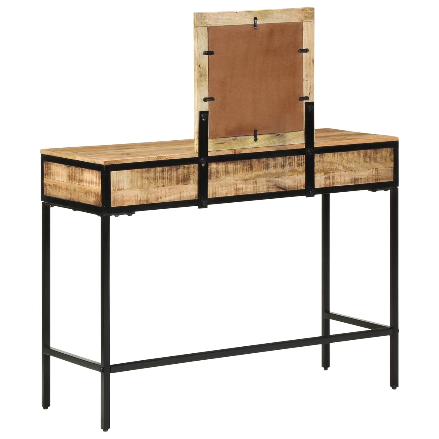 vidaXL Dressing Table Brown 100 x 40 x 120 cm Solid Mango wood