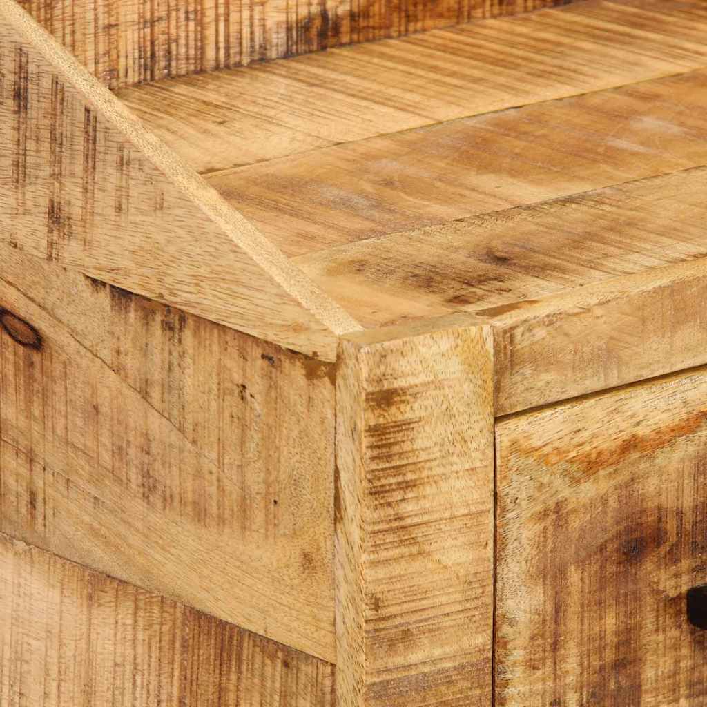 vidaXL Bedside Cabinet Brown 40 x 30 x 30 cm Solid Mango Wood