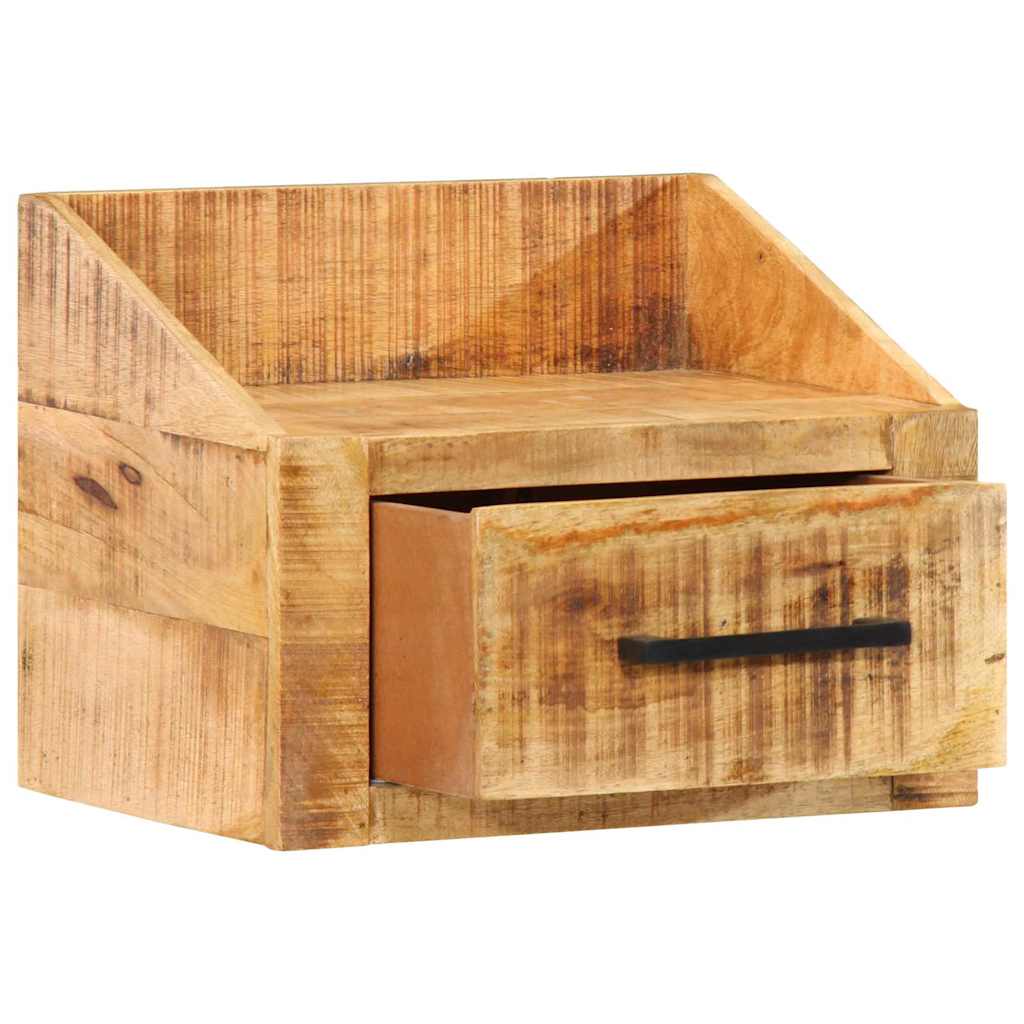 vidaXL Bedside Cabinet Brown 40 x 30 x 30 cm Solid Mango Wood