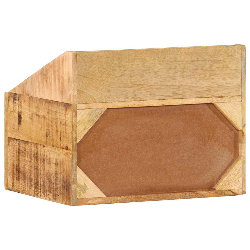 vidaXL Bedside Cabinet Brown 40 x 30 x 30 cm Solid Mango Wood