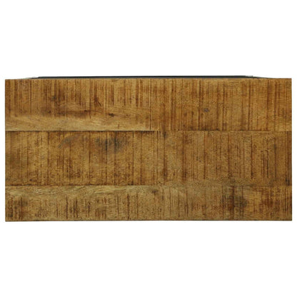 vidaXL Bookcase 70 x 35 x 110 cm Solid Mango wood