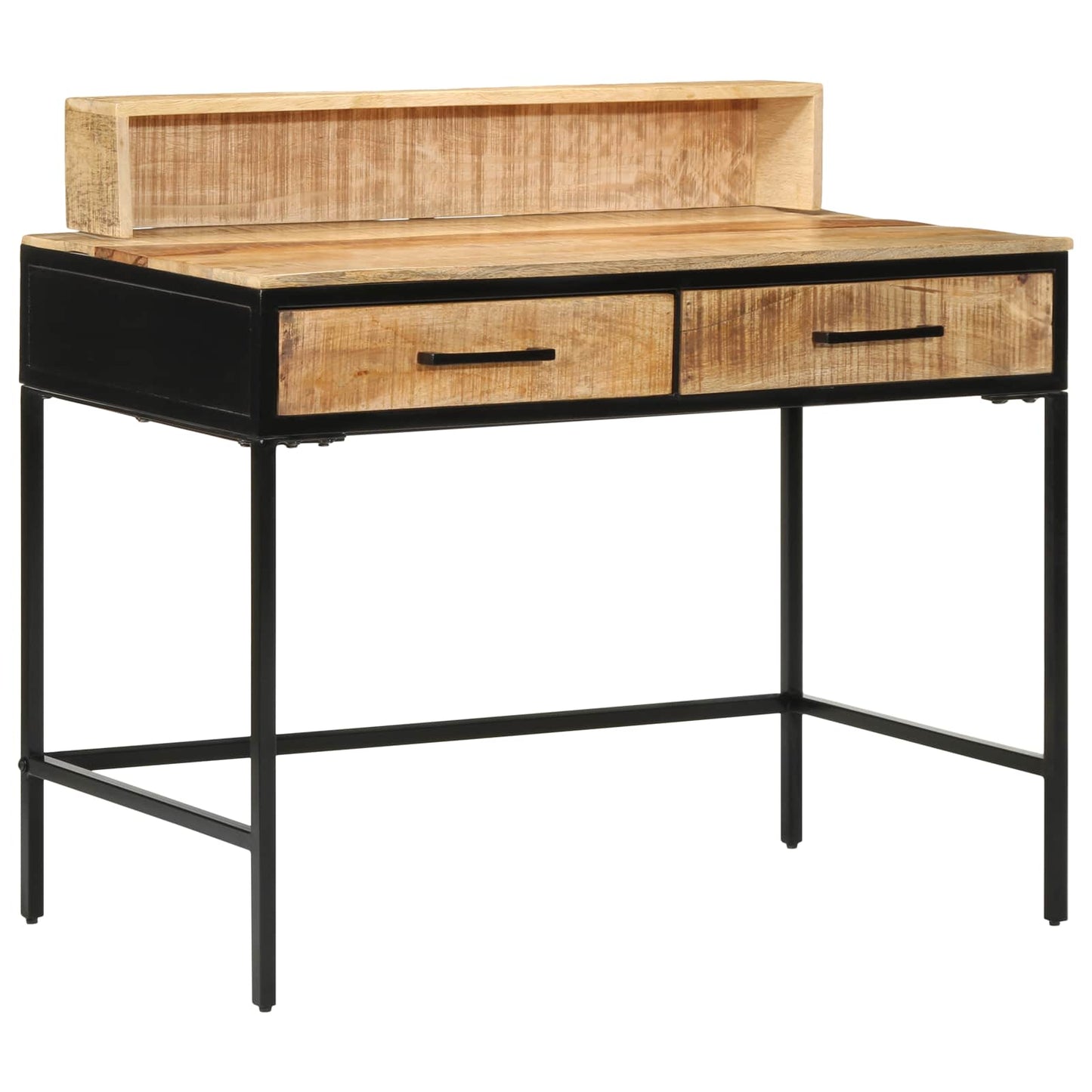 vidaXL Console Table with Drawer with Storage Brown 100 x 55 x 89.5 cm