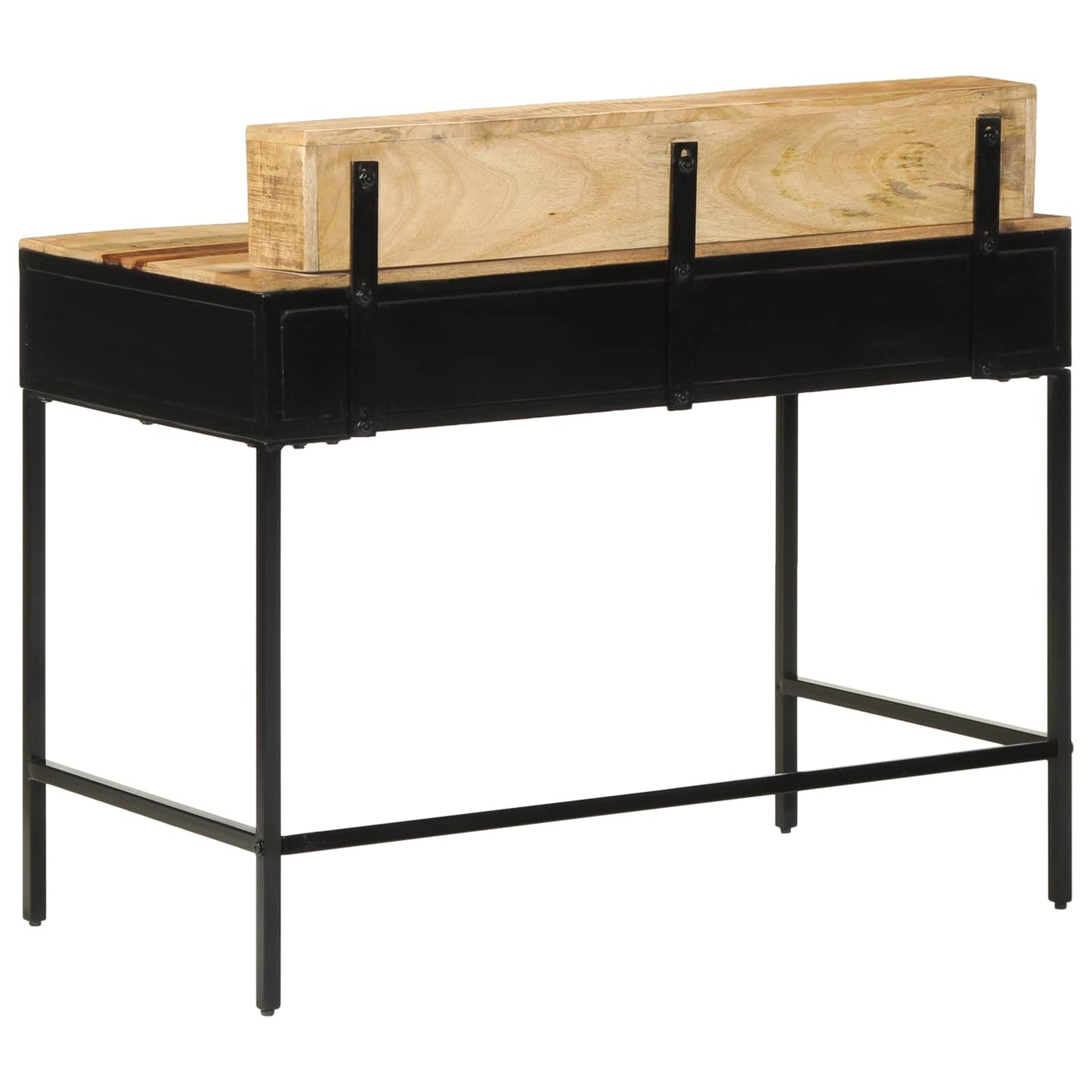 vidaXL Console Table with Drawer with Storage Brown 100 x 55 x 89.5 cm