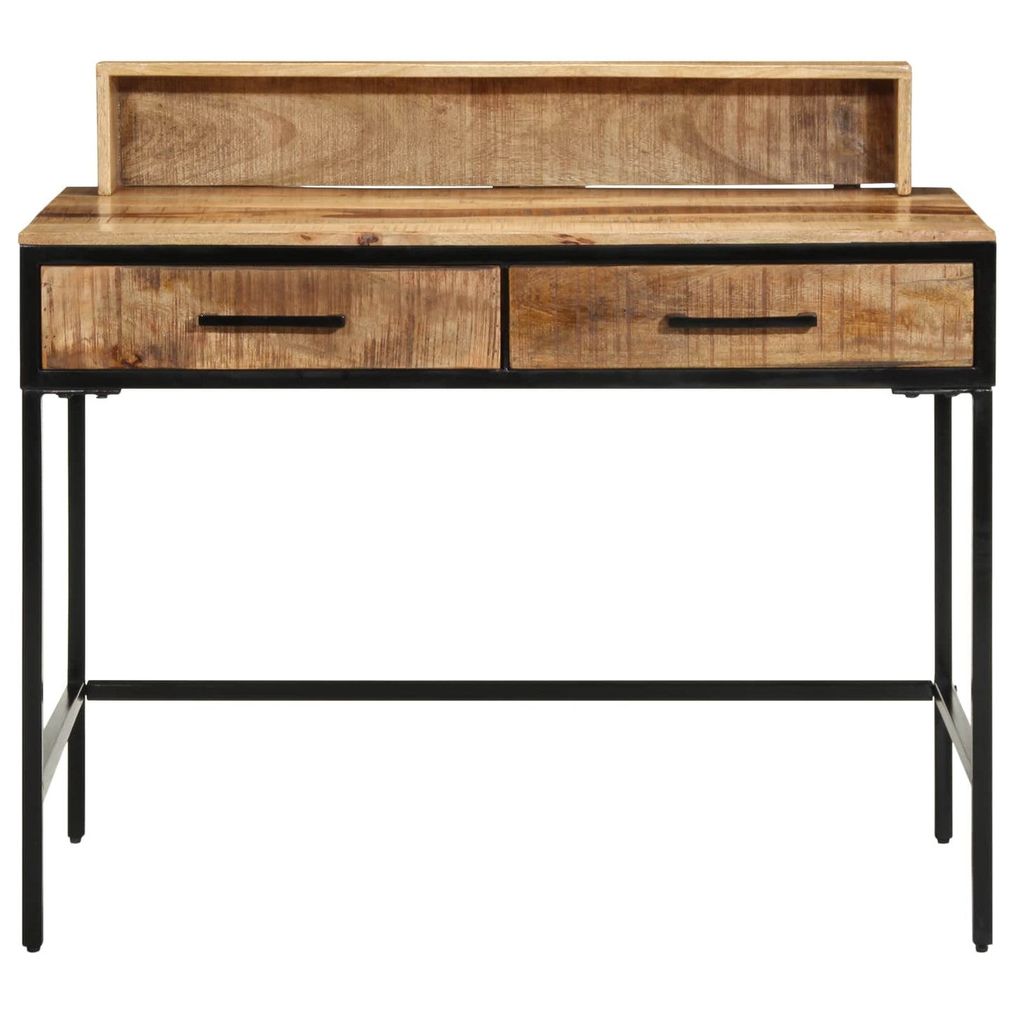 vidaXL Console Table with Drawer with Storage Brown 100 x 55 x 89.5 cm