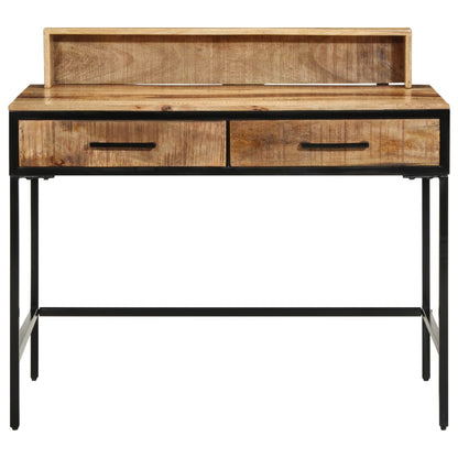 vidaXL Console Table with Drawer with Storage Brown 100 x 55 x 89.5 cm