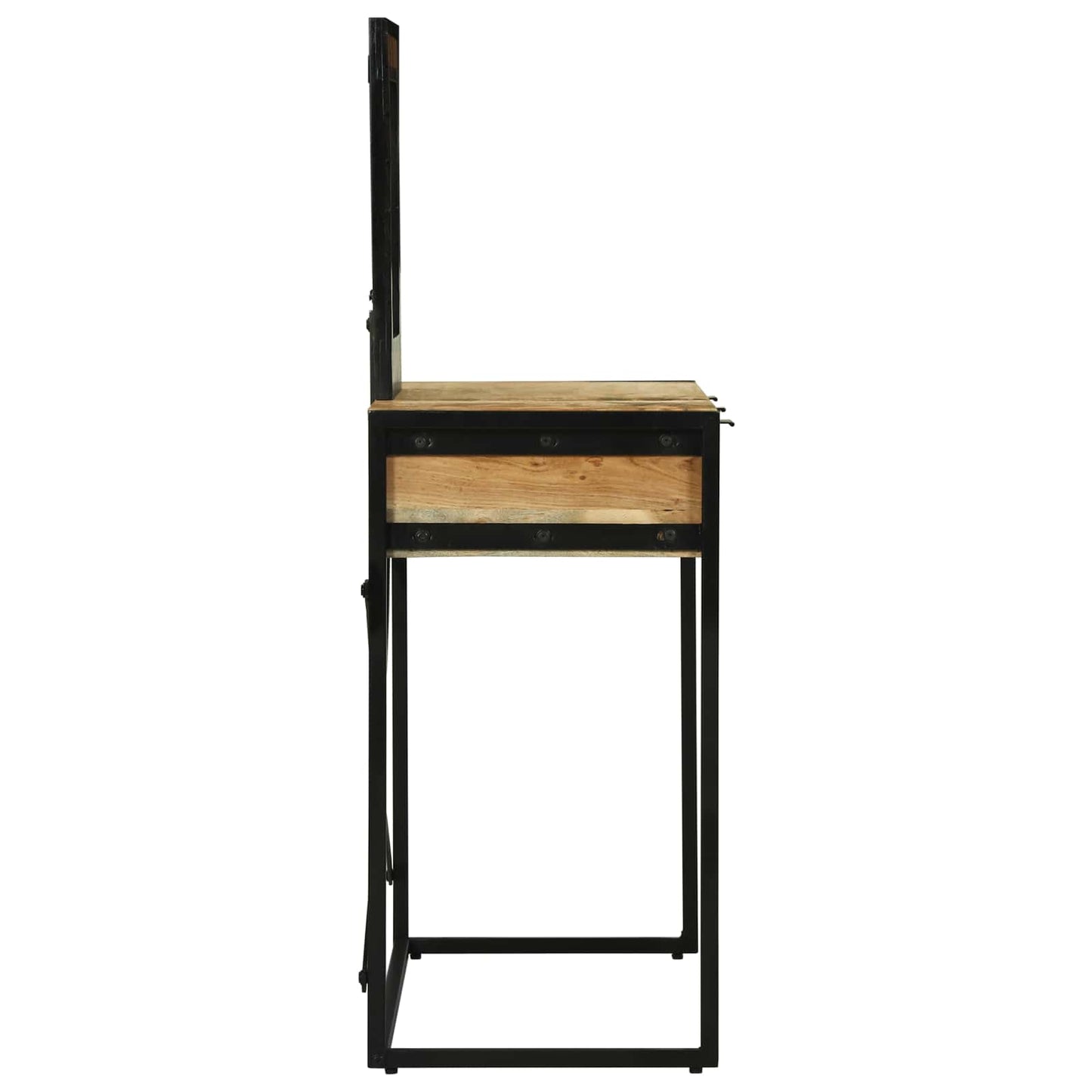 vidaXL Dressing Table Brown 100 x 40 x 120 cm Solid Acacia Wood
