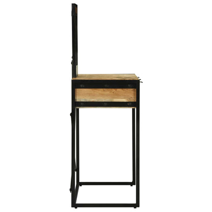 vidaXL Dressing Table Brown 100 x 40 x 120 cm Solid Acacia Wood