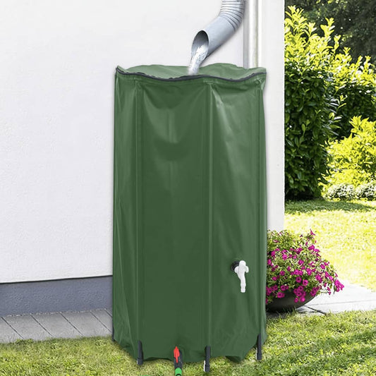 vidaXL Water Tank with Tap Foldable 380 L PVC
