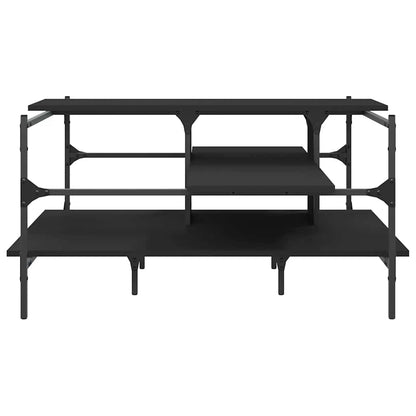 vidaXL Coffee Table Black 100x100x48,5 cm Engineered Wood