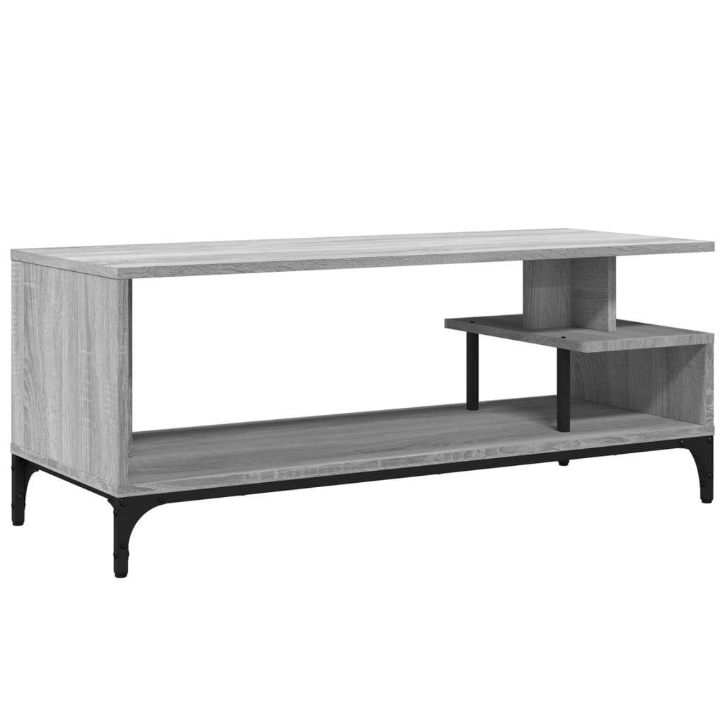 vidaXL TV Cabinet Grey Sonoma 102x40x41 cm