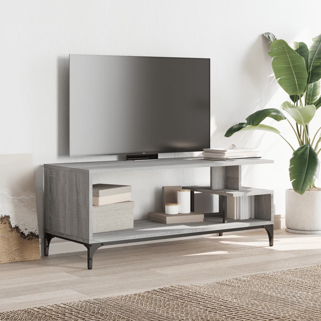 vidaXL TV Cabinet Grey Sonoma 102x40x41 cm