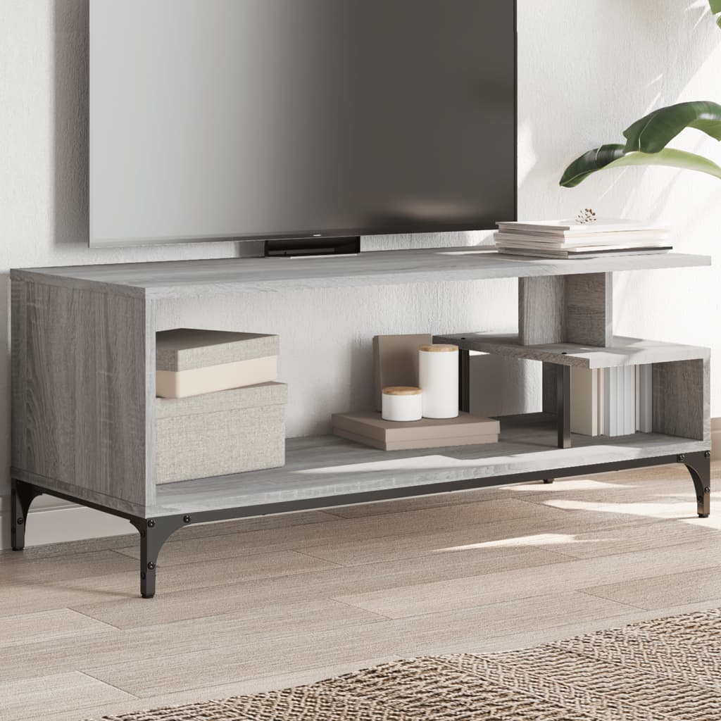 vidaXL TV Cabinet Grey Sonoma 102x40x41 cm