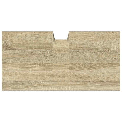 vidaXL Bathroom Sink Cabinet Sonoma Oak 60x30x60 cm Engineered Wood