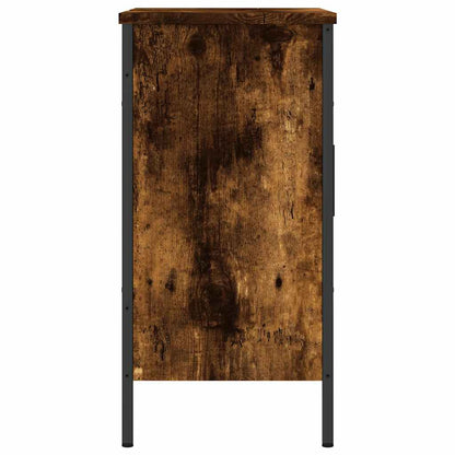 vidaXL Bathroom Sink Cabinet Smoked Oak 60x30x60 cm Engineered Wood