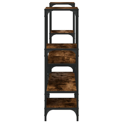 vidaXL TV Cabinet Smoked Oak 206,5x28,5x95 cm Engineered Wood