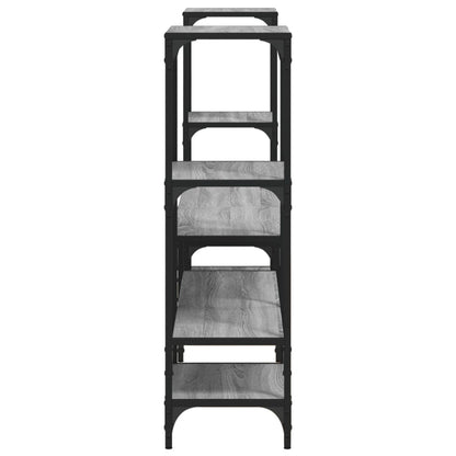vidaXL TV Cabinet Grey Sonoma 206.5x28.5x95 cm Engineered Wood