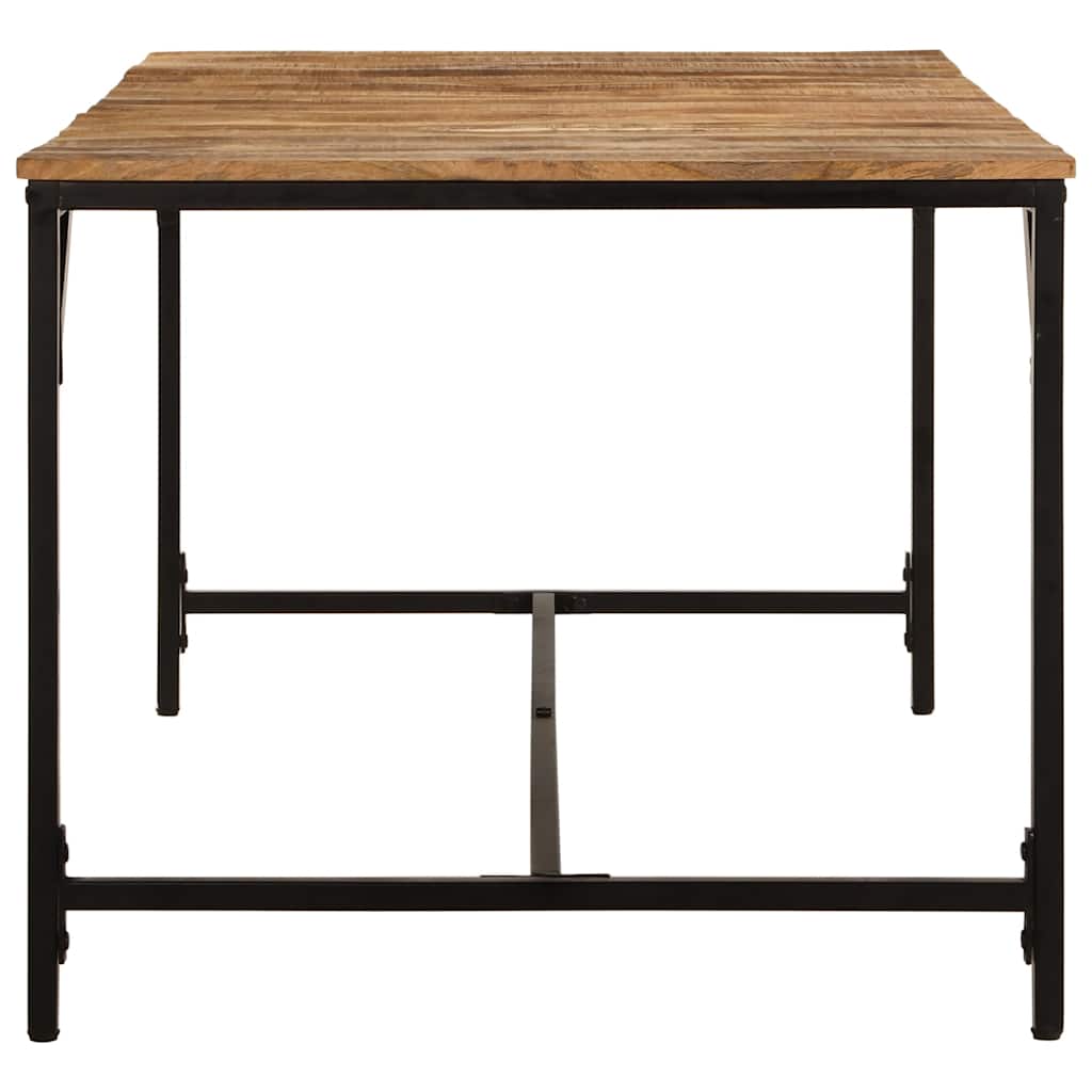 vidaXL Dining Table 180x90x75 cm Solid Wood Rough Mango