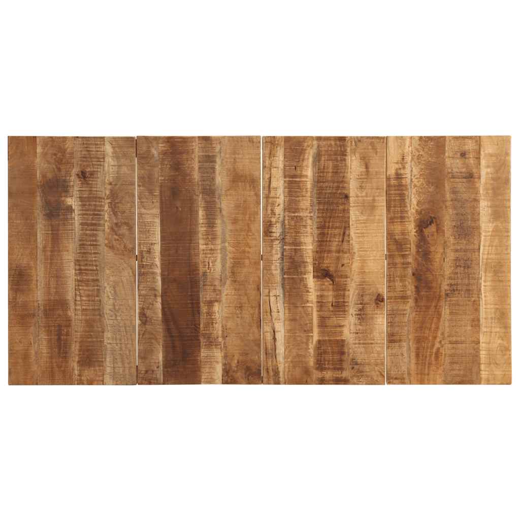 vidaXL Dining Table 180x90x75 cm Solid Wood Rough Mango