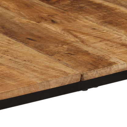 vidaXL Dining Table 180x90x75 cm Solid Wood Rough Mango