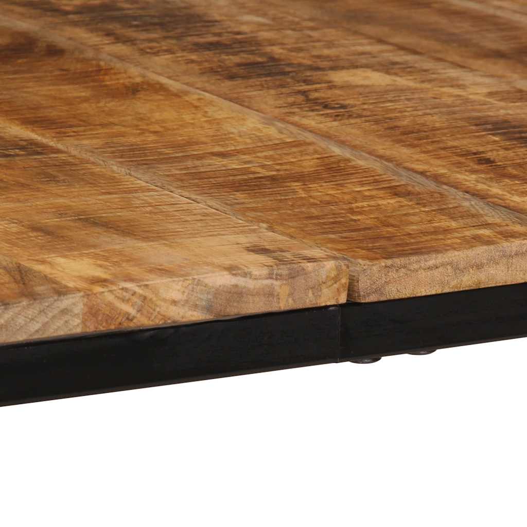 vidaXL Dining Table 200x100x75 cm Solid Wood Rough Mango