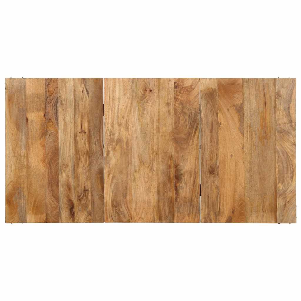 vidaXL Dining Table 160x80x75 cm Solid Wood Mango