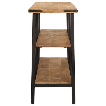 vidaXL Console Table 180x35x70 cm Solid Wood Mango