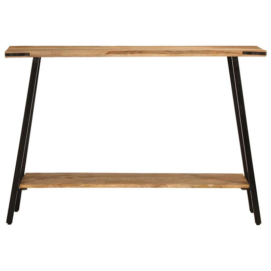 vidaXL Console Table 110x30x75 cm Solid Wood Mango