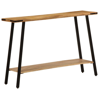 vidaXL Console Table 110x30x75 cm Solid Wood Mango