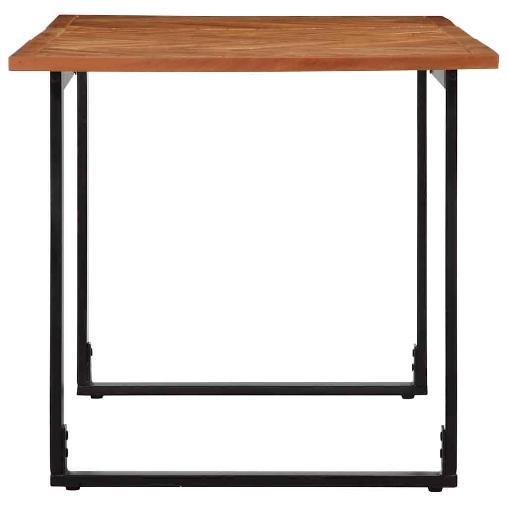 vidaXL Dining Table 160x80x75 cm Solid Wood Acacia