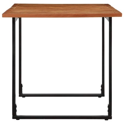 vidaXL Dining Table 160x80x75 cm Solid Wood Acacia