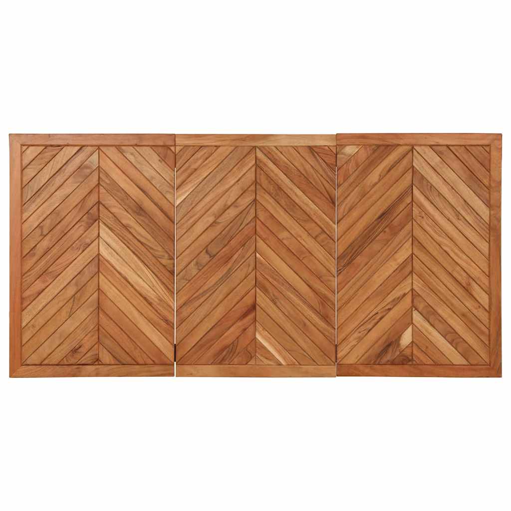 vidaXL Dining Table 160x80x75 cm Solid Wood Acacia