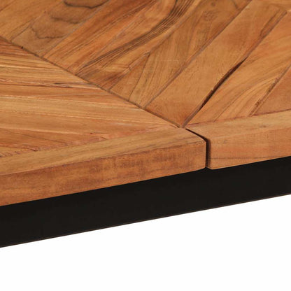 vidaXL Dining Table 160x80x75 cm Solid Wood Acacia