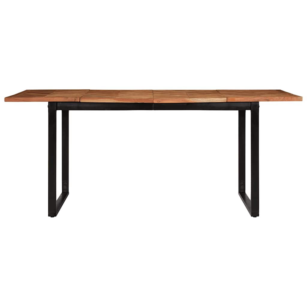 vidaXL Dining Table 180x90x75 cm Solid Wood Acacia