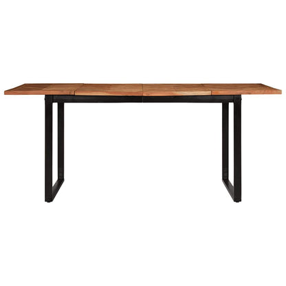 vidaXL Dining Table 180x90x75 cm Solid Wood Acacia
