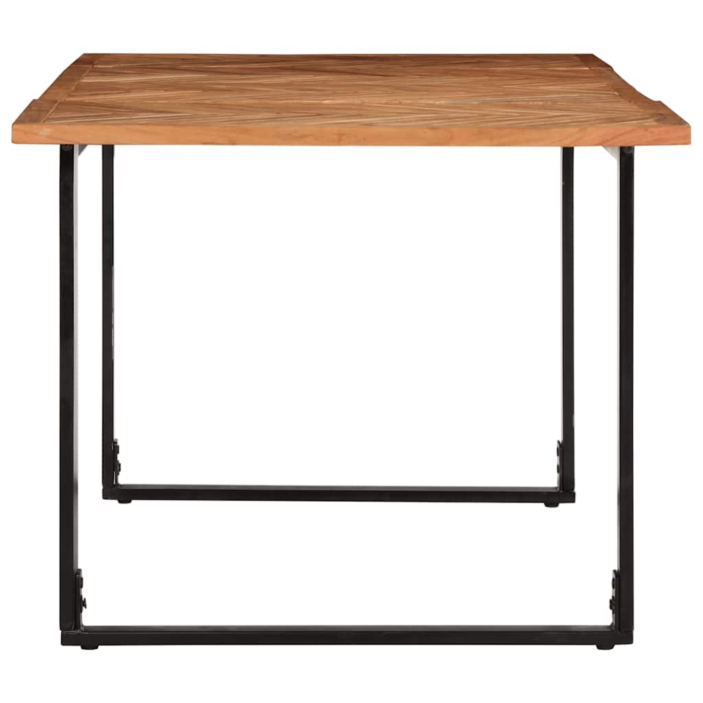 vidaXL Dining Table 180x90x75 cm Solid Wood Acacia