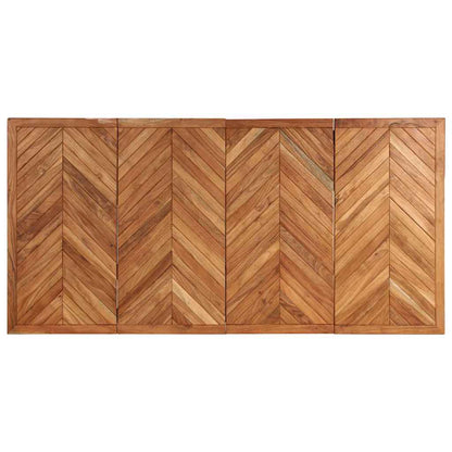 vidaXL Dining Table 180x90x75 cm Solid Wood Acacia
