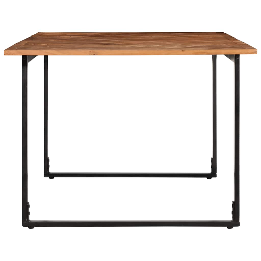 vidaXL Dining Table 200x100x75 cm Solid Wood Acacia