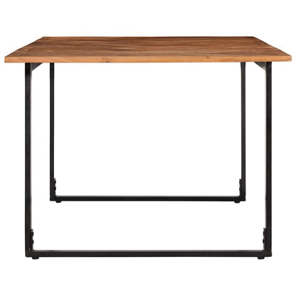 vidaXL Dining Table 200x100x75 cm Solid Wood Acacia