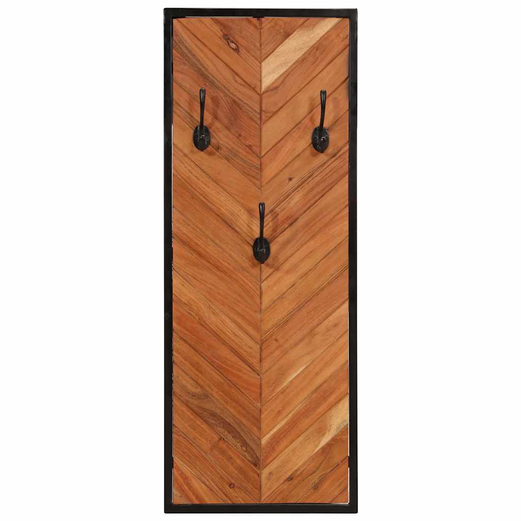 vidaXL Coat Racks 2 pcs 35x1x90 cm Solid Wood Acacia