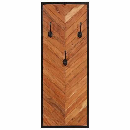 vidaXL Coat Racks 2 pcs 35x1x90 cm Solid Wood Acacia