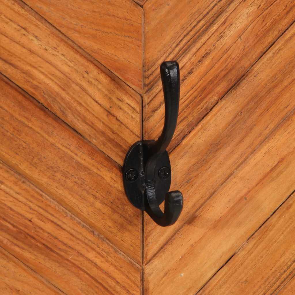 vidaXL Coat Racks 2 pcs 35x1x90 cm Solid Wood Acacia