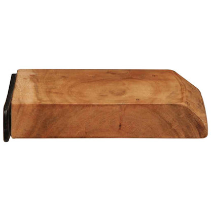 vidaXL Wall Shelves 2 pcs 30x20x3.5 cm Solid Wood Acacia