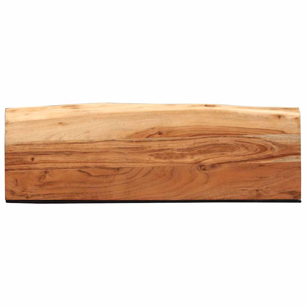 vidaXL Wall Shelves 2 pcs 60x20x3.5 cm Solid Wood Acacia